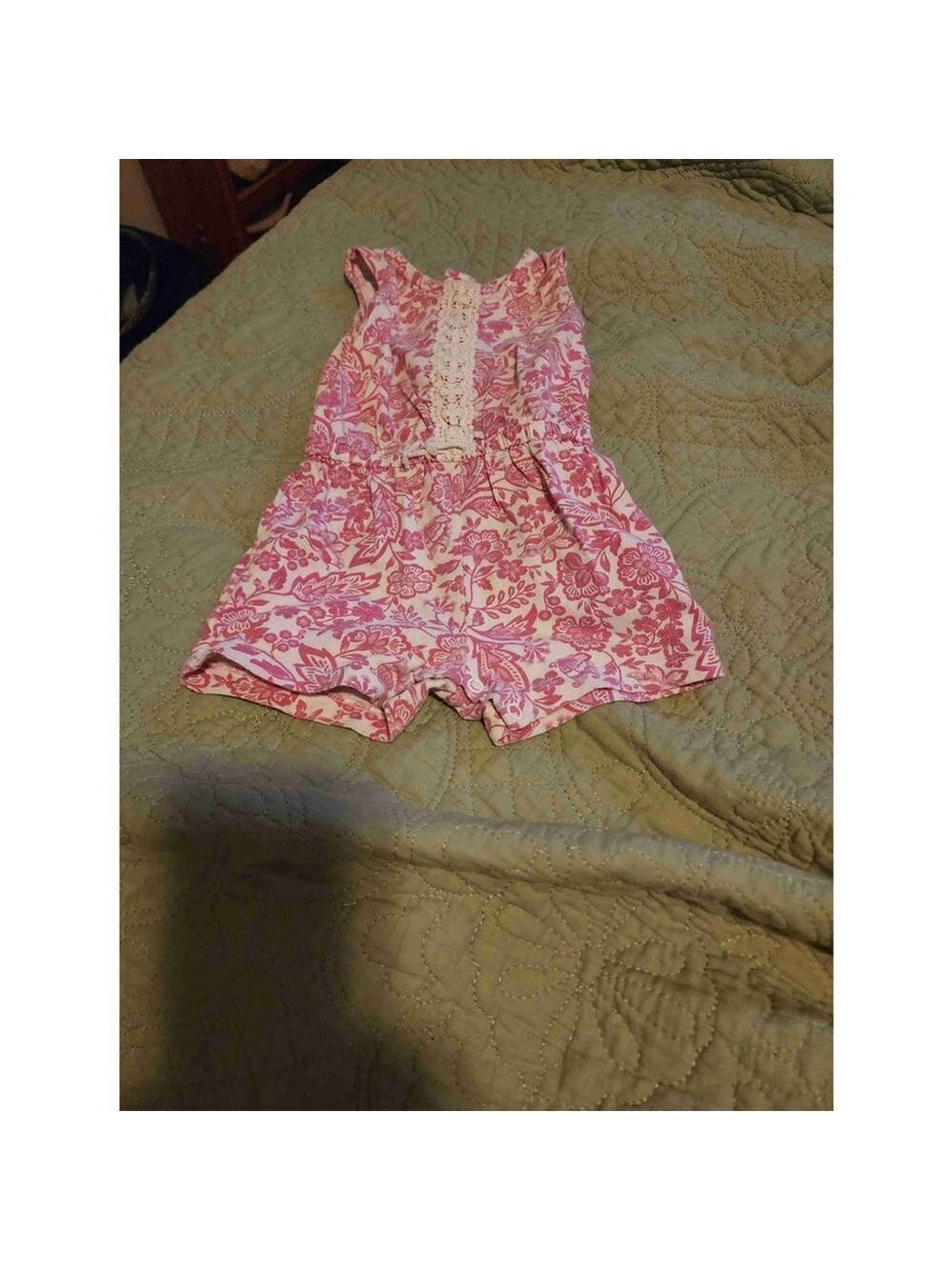 Carters Floral Romper